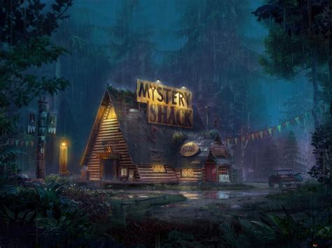 Gravity Falls Mystery Shack Wallpaper