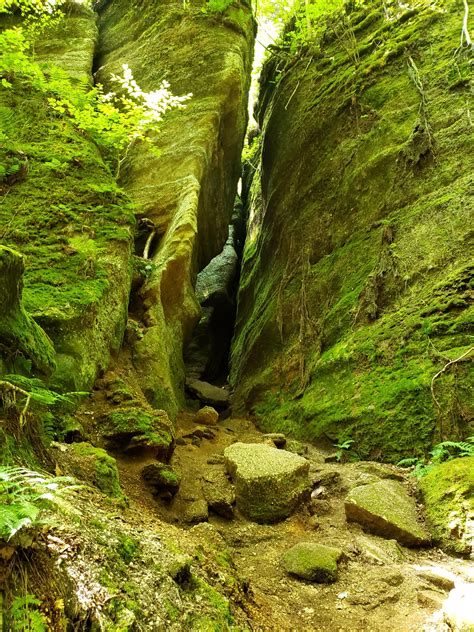 Nelson Ledges State Park! : Ohio