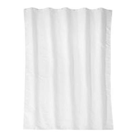 Rideau De Douche Textile Blanc L X H 1200 X 2000 Mm