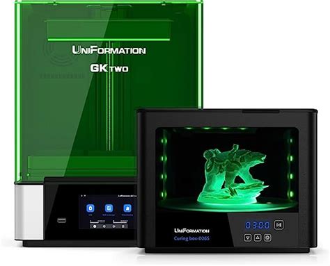 Amazon UniFormation GKtwo 8K Resin 3D Printer 10 3 UV Curing