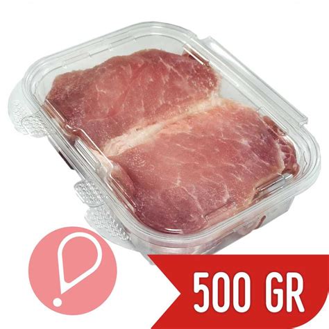 500 Gramas De Carne - Chuletas de Lomo de Cerdo Importado en envase 500 Gr – TiendaHabana.com