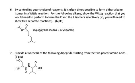 SOLVED By Controlling Your Choice Of Reagents It Is Often Times