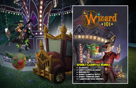 Wizard101 Spooky Carnival Bundle Swordroll S Blog Wizard101 Pirate101