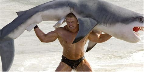 Brock Lesnar Hit A Shark With An F In Ridiculous Summerslam Advert