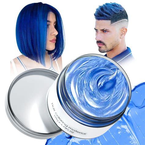 Blue Temporary Hair Dyetemporary Hair Color Waxnatural