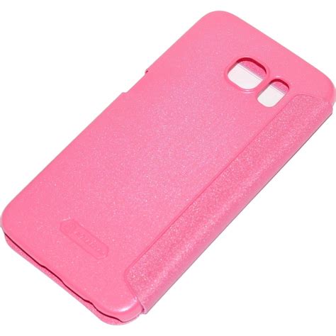 Nillkin Custodia Sparkle Leather Flip Book Case Samsung Galaxy S G Pink