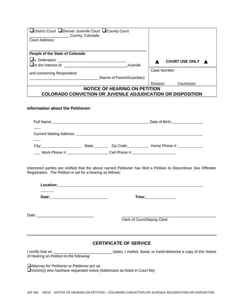 Sex Offender Registration Form Complete With Ease Airslate Signnow