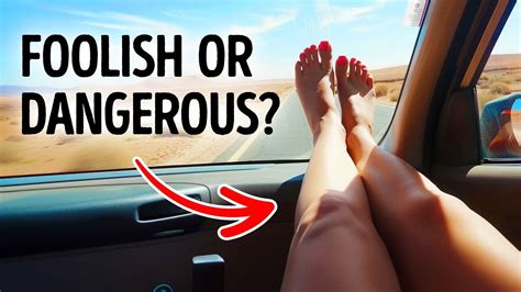 Why You Should Never Put Your Feet On The Dashboard Youtube