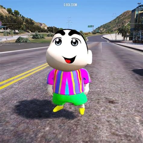 Shinchan Mods SD2 High Quality Add On Ped V1 2 GTA 5 Mod