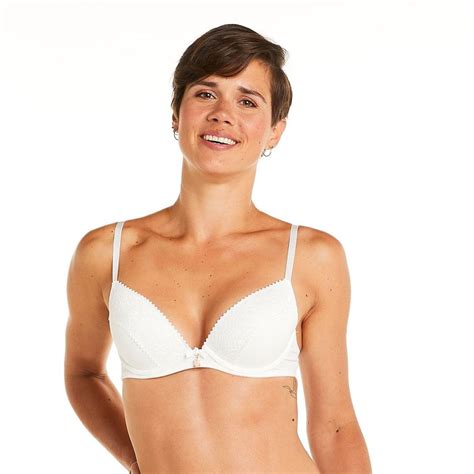 Soutien gorge ampliforme coque moulée ivoire Palanquin blanc 3 Suisses