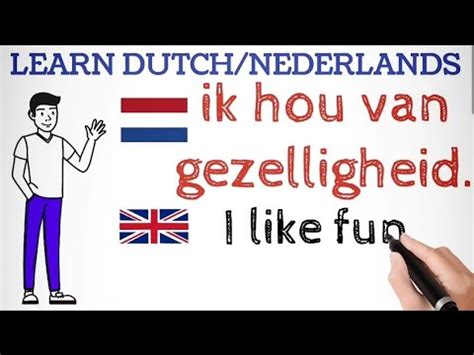 Learn Useful Dutch Phrases Nt Nederlands Leren Grammatica Werkwoorden