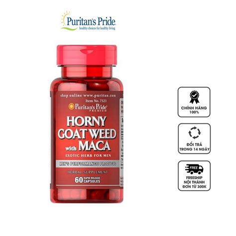 Horny Goat Weed With Maca Puritan S Pride T Ng C Ng Sinh L Nam