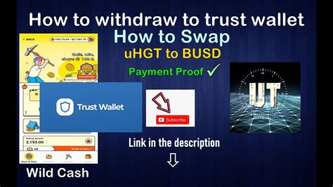 Wild Cash Withdrawal Proof How To Swap Uhgt To Busd And Withdraw To