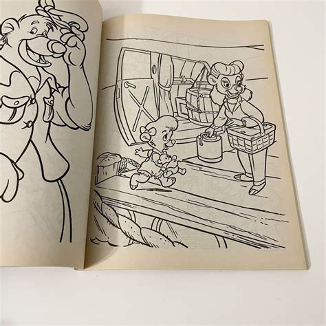 Vintage 1990 TaleSpin A Jumbo Colouring Activity Book Colour Book EBay