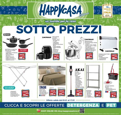 Happy Casa Volantino Promozionale Valido Da A Pagina N