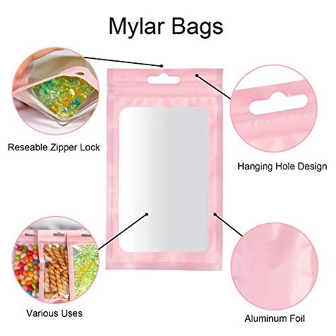 Korlon Mylar Bags Pcs Resealable Smell Proof Bags Mylar Bags For