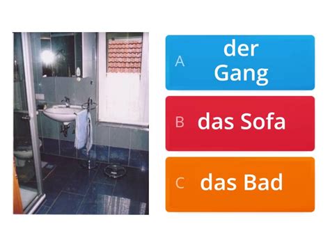 A1 1 Wortschatz Meine Wohnung Quiz