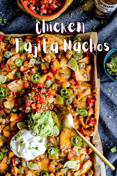 Chicken Fajita Nachos Tao Of Spice