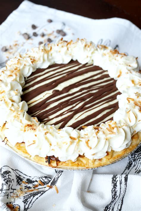 Chocolate Coconut Cream Pie The Baking Fairy