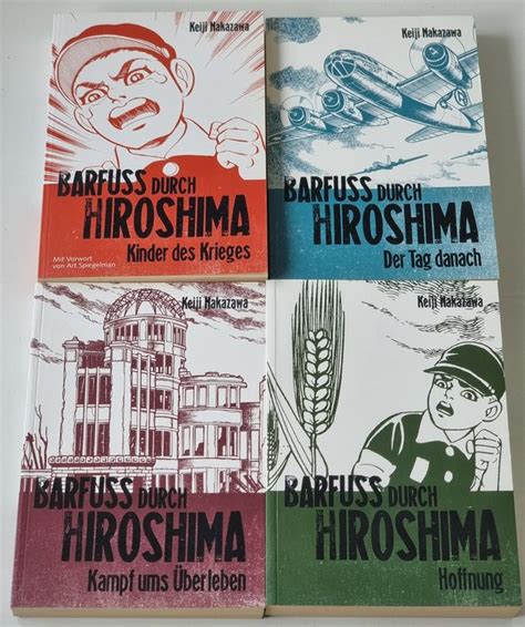 Band 1 4 Kompl Barfuss Durch Hiroshima Manga Graphic Novel Kaufen