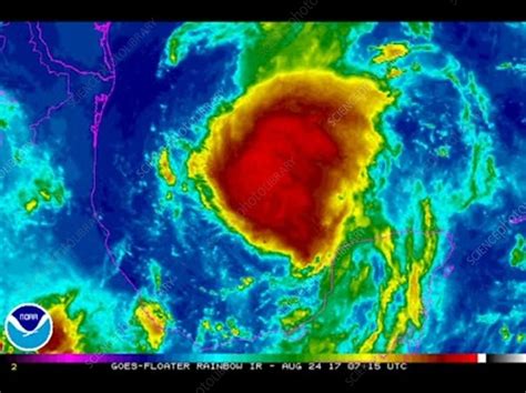 Hurricane Harvey, satellite footage - Stock Video Clip - K007/0889 ...