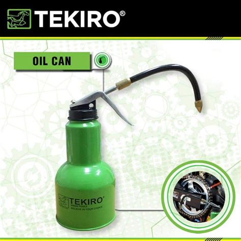 TEKIRO OIL CAN METAL AU OC1414 Tekiro POMPA OLI BOTOL 500 Ml Metal Case