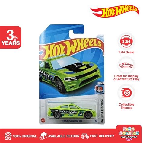 Jual Hot Wheels 15 Dodge Charger SRT Green Toyzstatioon Shopee