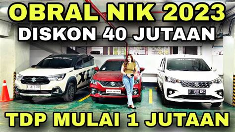 Diskon Habis Habisan Suzuki Nik Banting Harga Dp Mulai