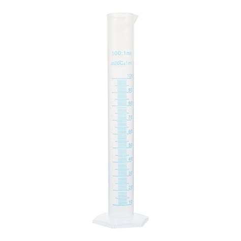 Arborister 100ml Glass Measuring Cylinder With Spout And Hexagonal Base