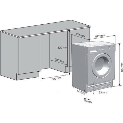 Beko HITV8733BO Beépíthető mosó szárítógép mosás 8 kg szárítás 5 kg