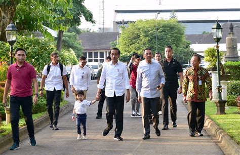 Presiden Jokowi Bersilaturahmi Dengan Masyarakat Yogyakarta