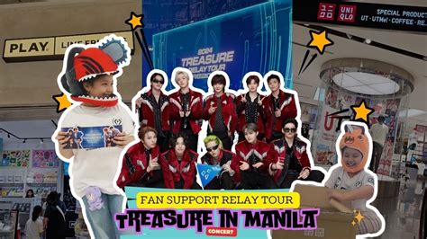 TREASURE RELAY TOUR REBOOT In MANILA YouTube