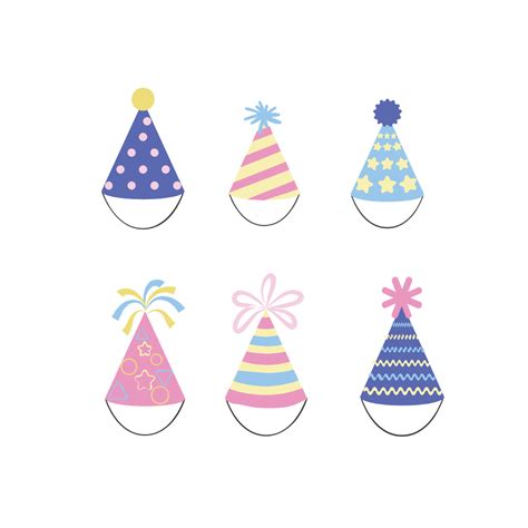 Free Happy Birthday Party Hat Vector Template Edit Online And Download