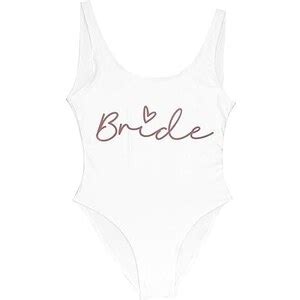 Nograx Bikini Triangolo Donna Costume Da Bagno Intero S Xl Team Bride