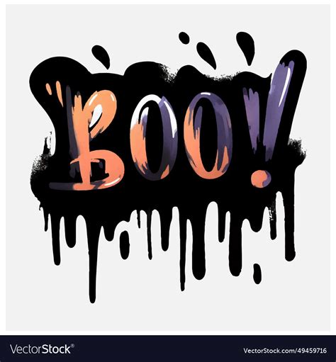 Halloween Boo T Shirt Design File Royalty Free Vector Image