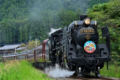 秩父鉄道 国鉄c58形蒸気機関車 パレオエクスプレス C58 363 白久駅 鉄道フォト・写真 By セイルさん レイルラボraillab