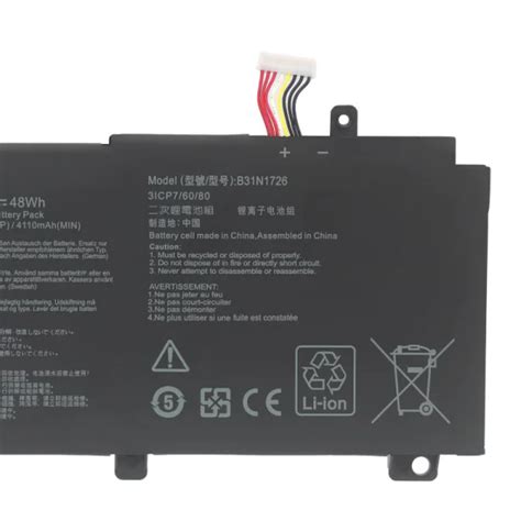 Tuf Gaming F Fx Lhb Hn W Replacement Battery For Asus Laptop