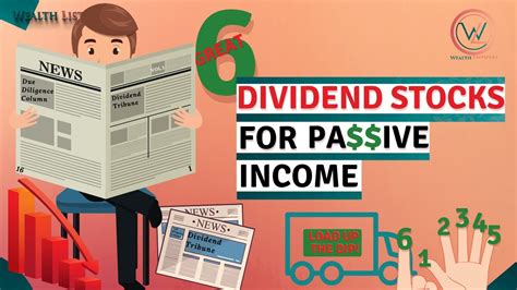 6 Great Dividend Stocks For Cashflow And Passive Income🔥 Passive Youtube