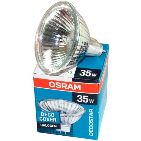 Osram Decostar GU5 3 12V 35W Dichroic MR16 Halogen Light Bulb Lamps