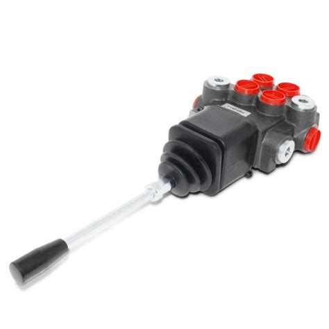 Monoblock Hydraulic Control Valve W Joystick 2 Spool 11 GPM