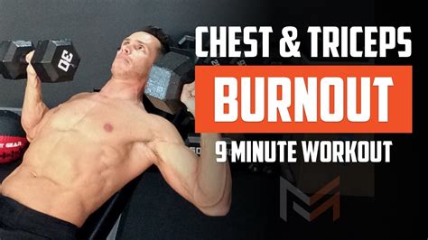 Build A Bigger Chest Plus Triceps Burnout Minute Home Workout