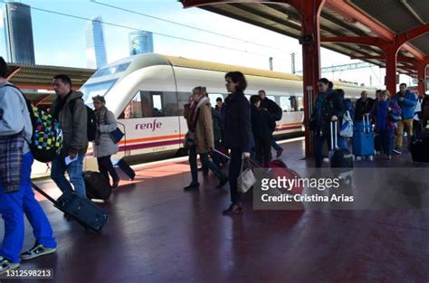 Madrid Chamartin Railway Station Photos And Premium High Res Pictures