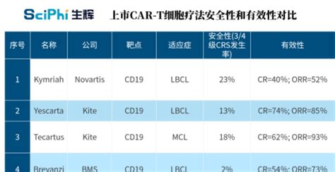 全球第四款CAR T疗法获批上市用于治疗大B细胞淋巴瘤 腾讯新闻