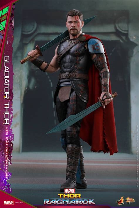 Thor Ragnarok Scale Gladiator Thor Figures By Hot Toys The