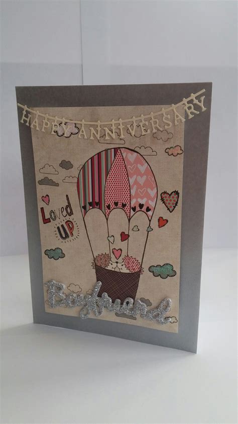 Homemade Boyfriend Anniversary Card Anniversary Cards For Boyfriend Anniversary Cards Cards