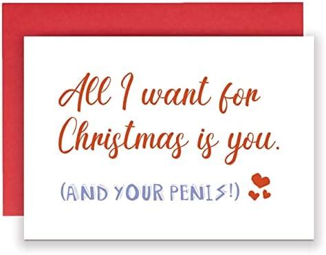 Amazon Serviky Funny Cheeky Santa Xmas Card For Boyfriend Husband