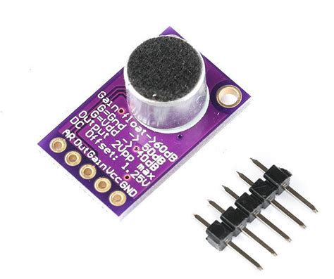 Модуль микрофонный на базе MAX9814 - Из личного (DIY Ардуино, STM32 ...