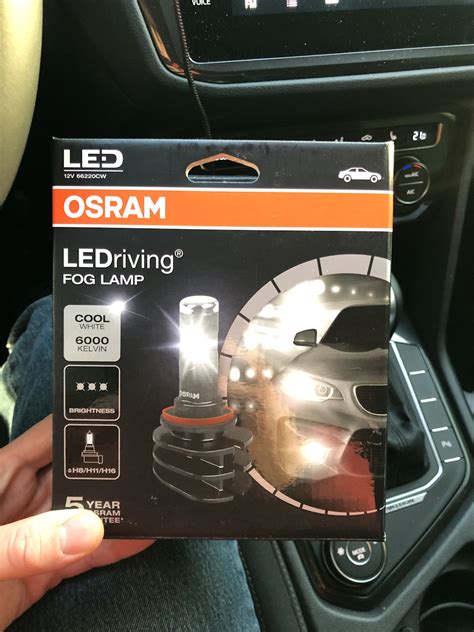 66220CW ЛАМПА H11 /H8 /H16 12V LED (PGJ19-) 6000K LEDRIVINGFOG LAMP (К ...