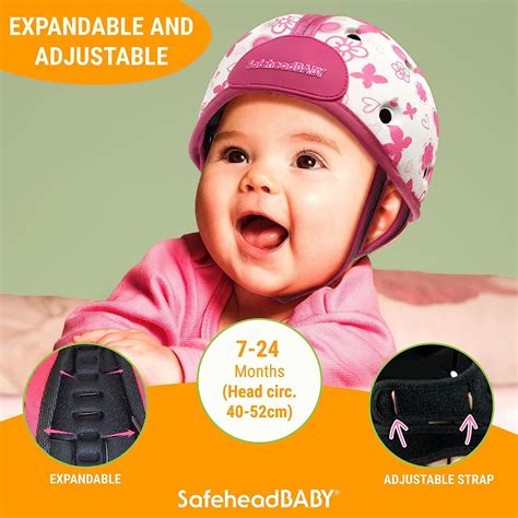 Safeheadbaby Casco De Seguridad Para Beb S Casco Para Gatear Y Caminar