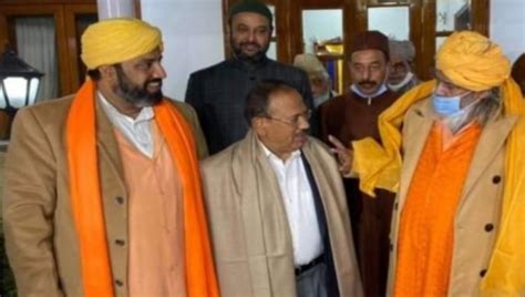 Sufi Sajjadanashin Council Delegation Meets Nsa Offers Support In